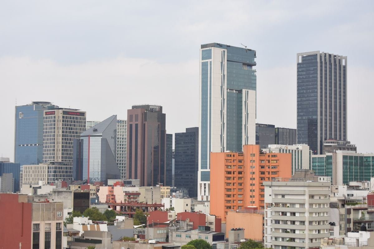 Torres de oficinas en la Ciudad de México